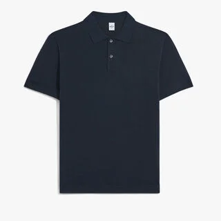 Berluti Thabor Short Sleeved Polo, NOCTURAL BLUE, hi-res