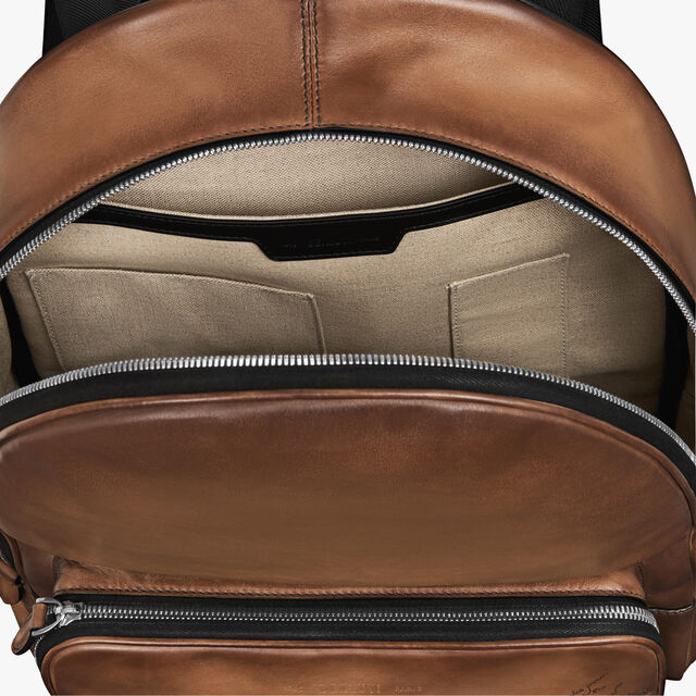 Time Off Scritto Leather Backpack, DUNA, hi-res 6