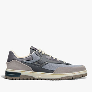 Sneaker Playoff En Cuir De Veau, Cuir De Veau Velours Et Textile Sneaker Playoff En Cuir De Veau, Cuir De Veau Velours Et Textile