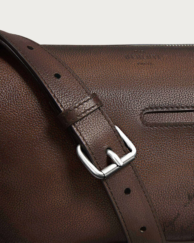 Toujours Soft Zipped Hobo XS Messenger, Soft Brown, hi-res