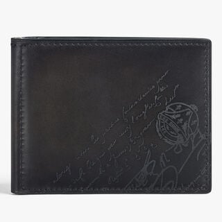 Figure Coin Scritto Leather Wallet Figure Coin Scritto Leather Wallet
