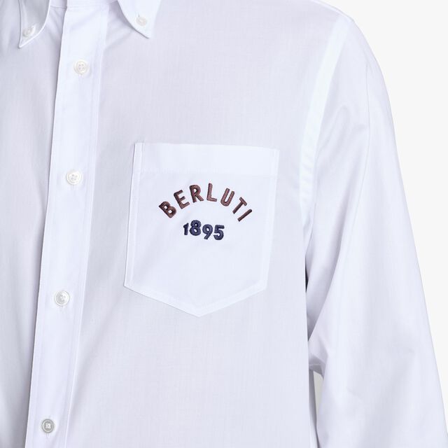 Alessandro Shirt With Logo Pocket, BLANC OPTIQUE, hi-res 5