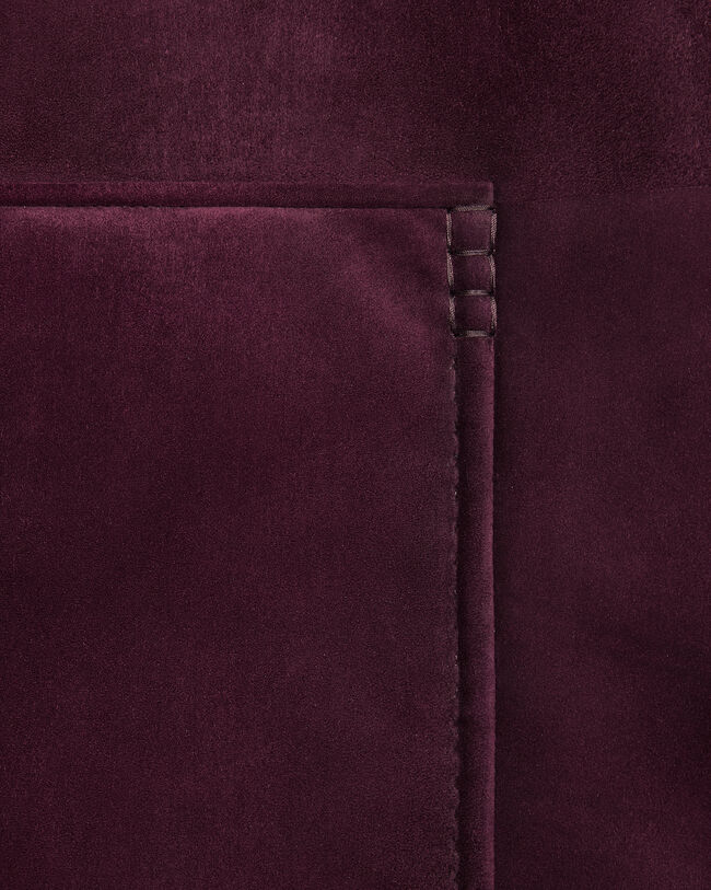 Patina Leather Foresti&egrave;re Jacket, Purple Grape, hi-res