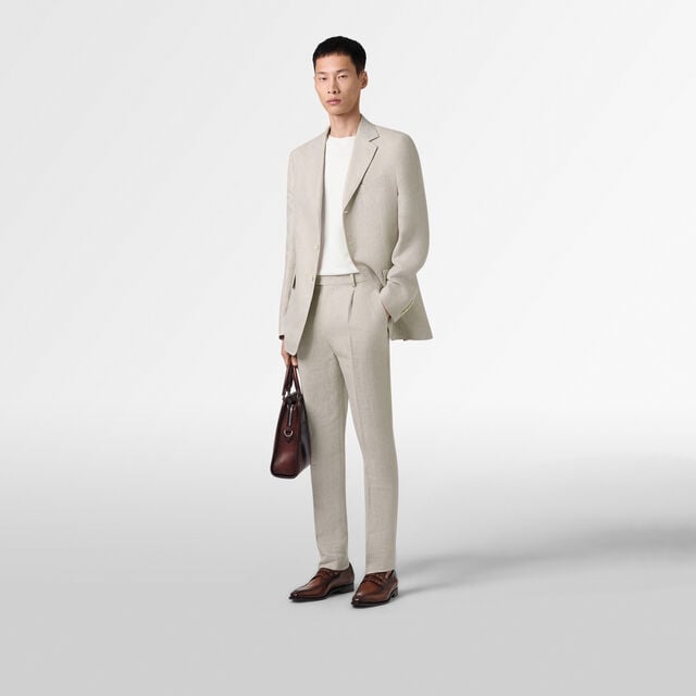 Marcello Trousers, SHADES OF BEIGE , hi-res 5
