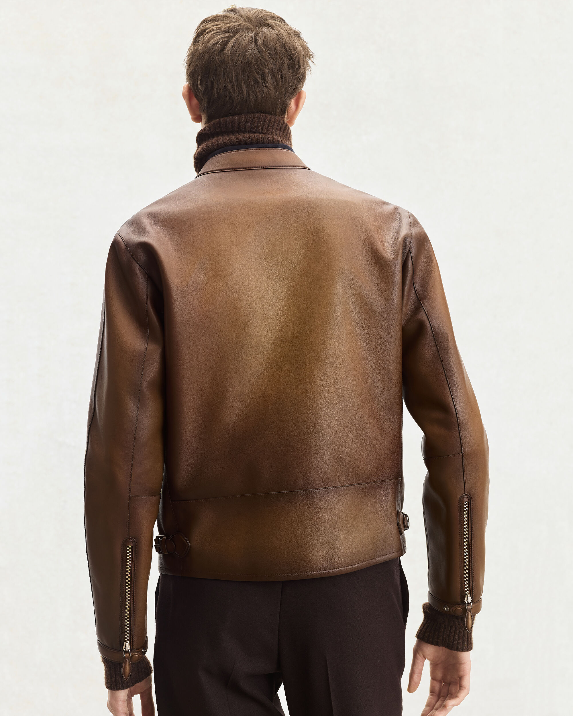 Leather Patina Un Jour Biker | Berluti CA