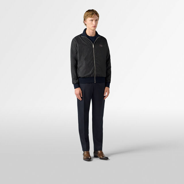 Blouson Réversible En Laine, COLD NIGHT BLUE, hi-res 7