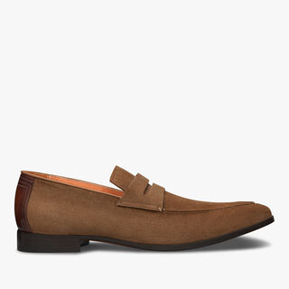 Andy Démesure Camoscio Leather Loafer, VISONE, hi-res