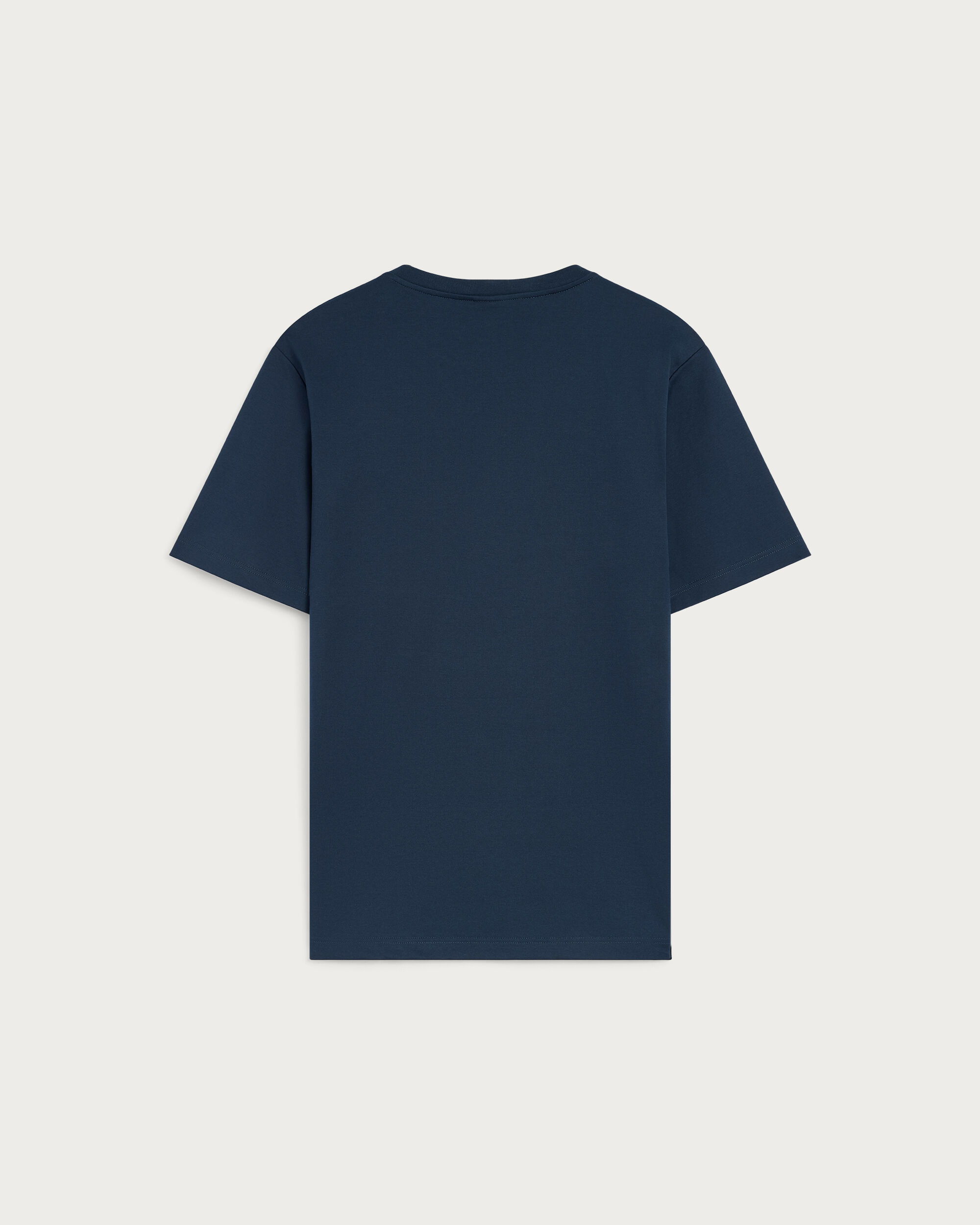 Scritto Embroidery T-shirt, Noir, hi-res