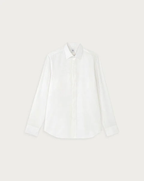 Andy Scritto Pattern Shirt, Blanc Optique, hi-res