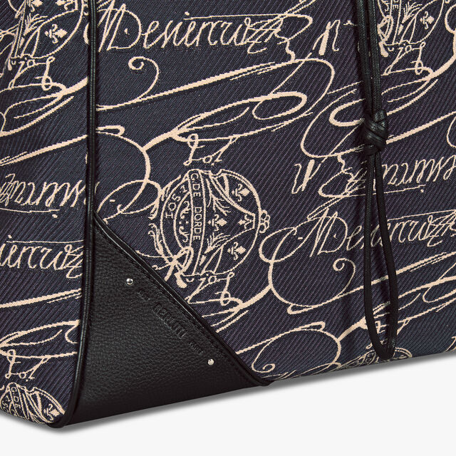 Nomad Scritto Arabesque Canvas Backpack, NAVY, hi-res 5