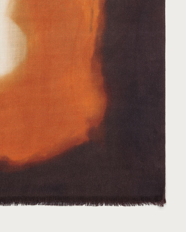 Patina Scarf, Amber Brown, hi-res