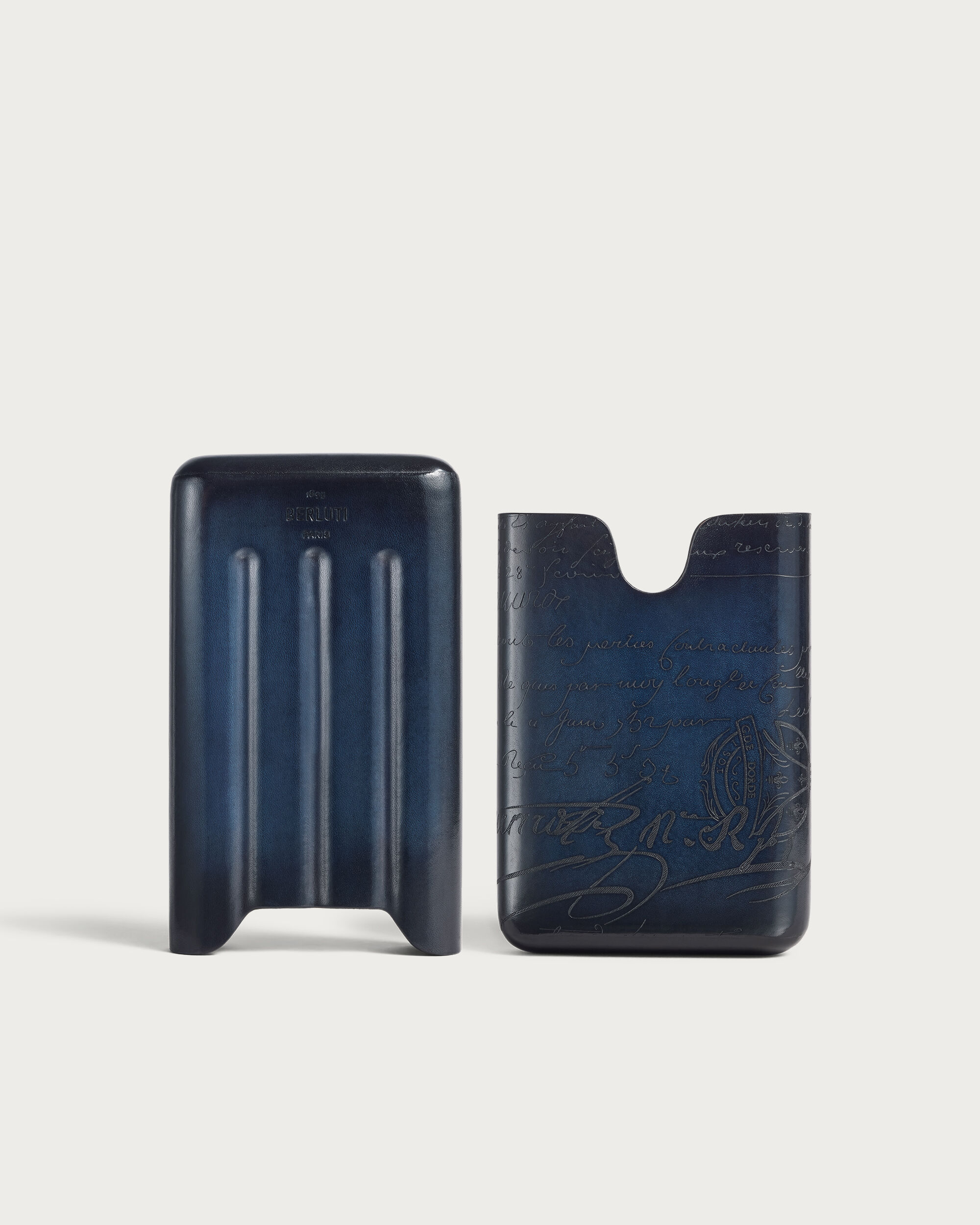 Cigar Case 4, Nero Blu, hi-res