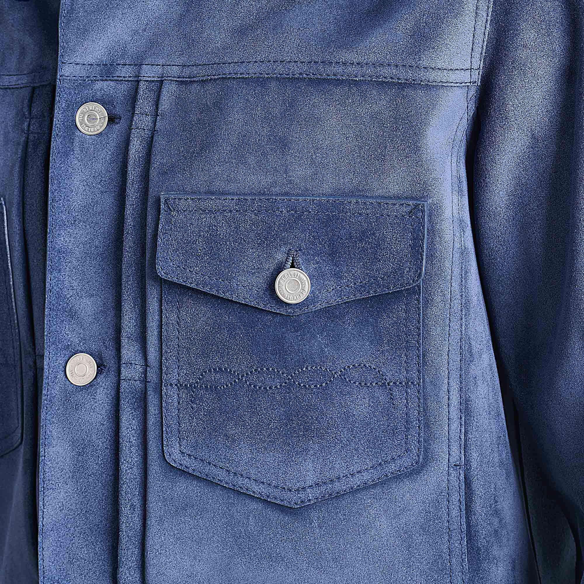 Pique denim field best sale jacket