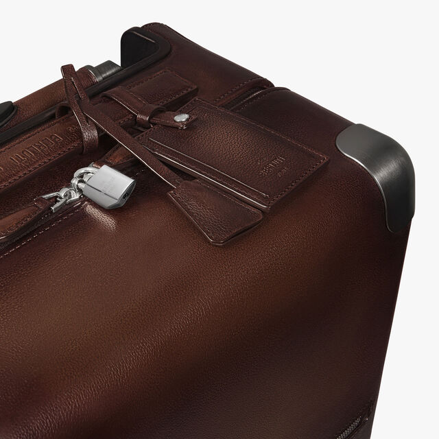 Bagage Roulant Formula 1005 En Cuir Scritto, SOFT BROWN, hi-res 7