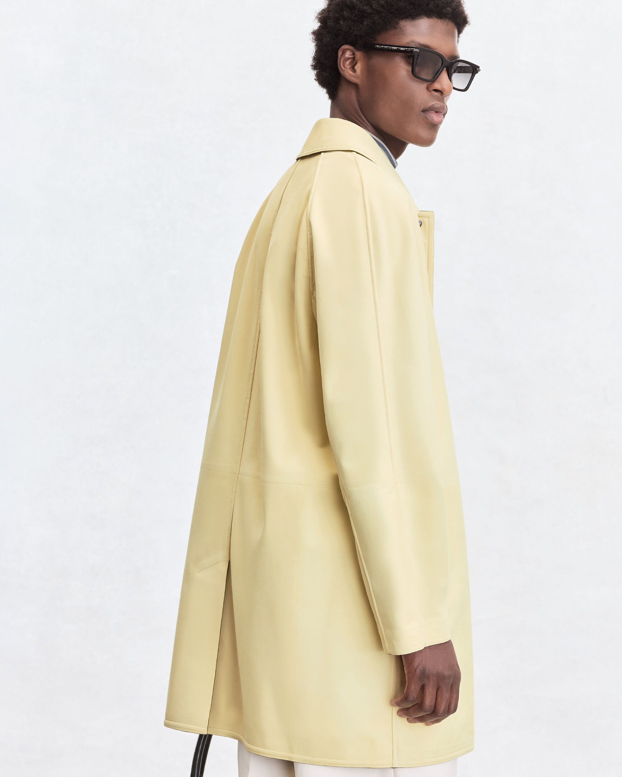 Bicolor Coat, Lemon Sorbet, hi-res