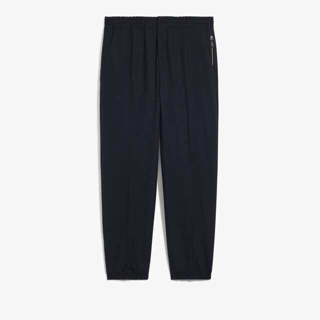 Stretch Wool Jogpants, MARINE, hi-res 1