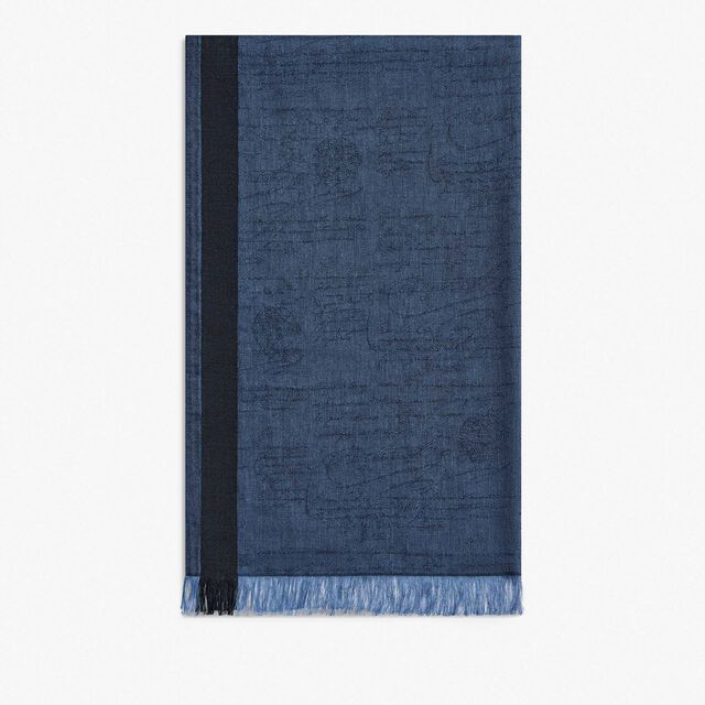 Light Scritto Scarf, BLUE HAWAI, hi-res 2