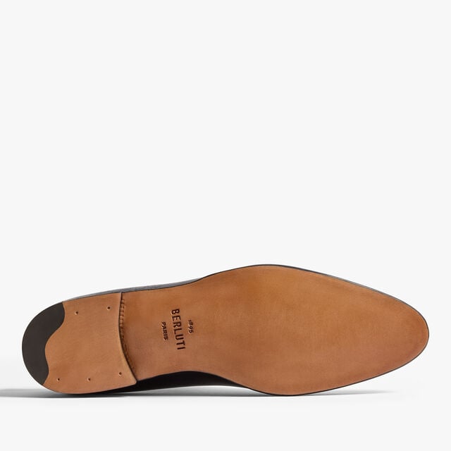 Alessandro Galet Scritto Leather Oxford, NERO GRIGIO, hi-res 6