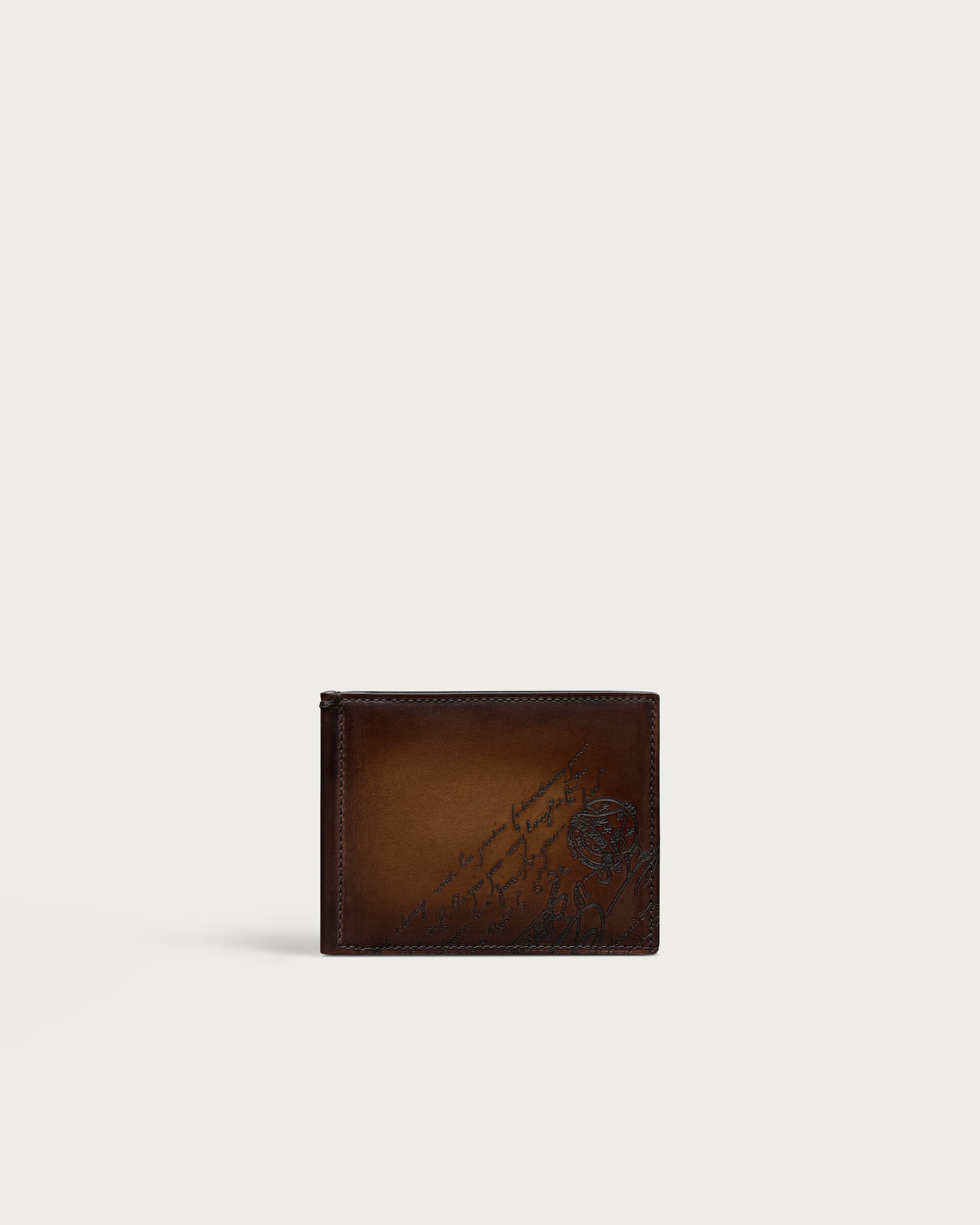 Figure翻盖短款钱包, Cacao Intenso, hi-res