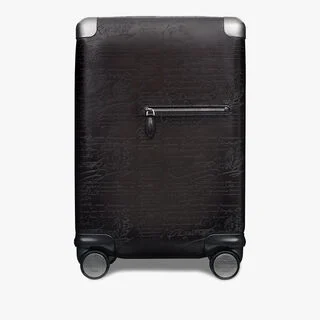 Bagage Roulant Formula 1005 En Cuir Scritto, NERO GRIGIO, hi-res