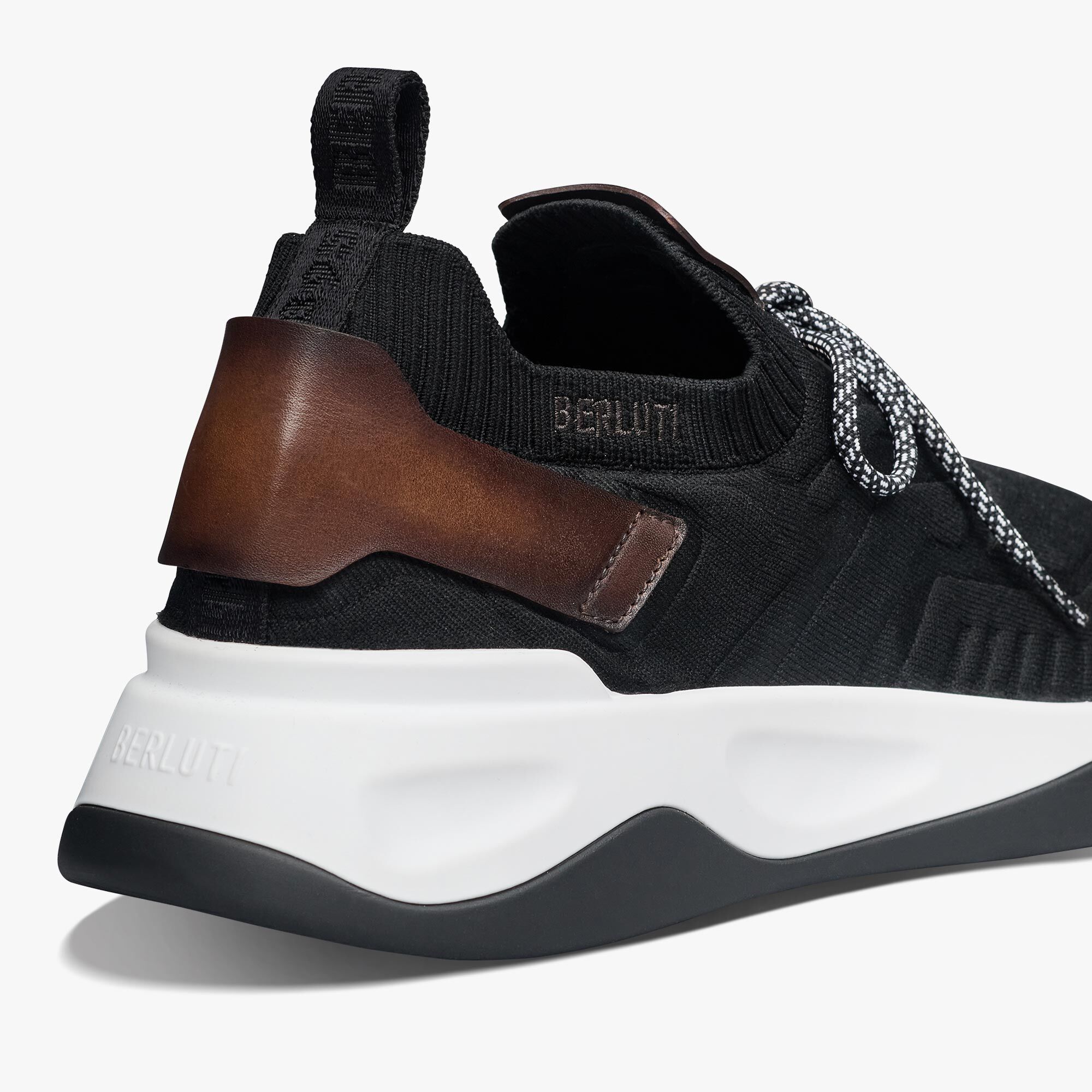 送料関税込み★Berluti★Shadowニットスニーカー Shadow Knit And Leather Sneaker | Berluti ID