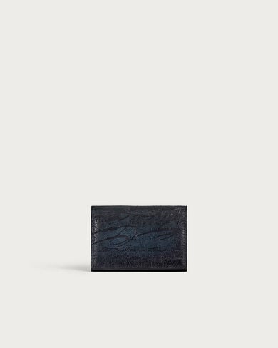 インブイア フラップ カードホルダー, Indigo Denim, hi-res