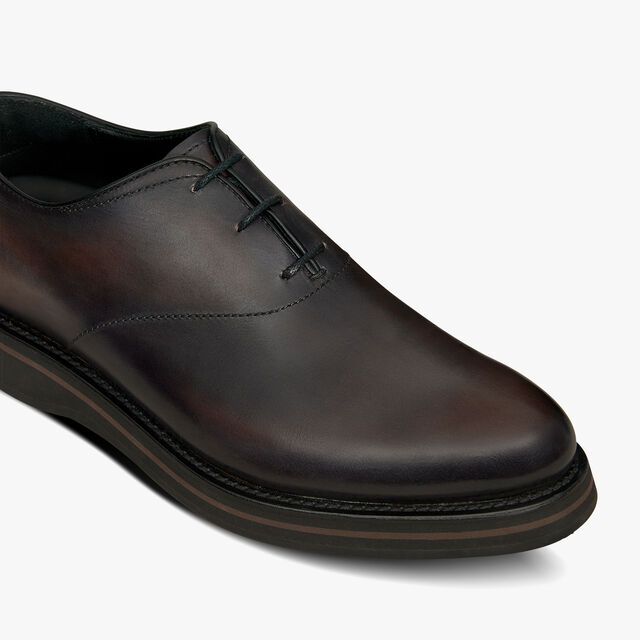 Alessio Leather Oxford, CHARCOAL BROWN, hi-res 6