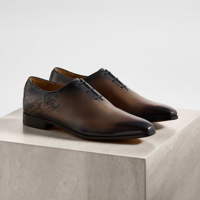 Alessandro Démesure Flex Leather Oxford, NERO LEGNO, hi-res 8