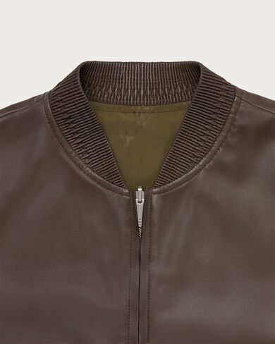 Ultralight Fly Reversible Bomber, Brown Taupe, hi-res