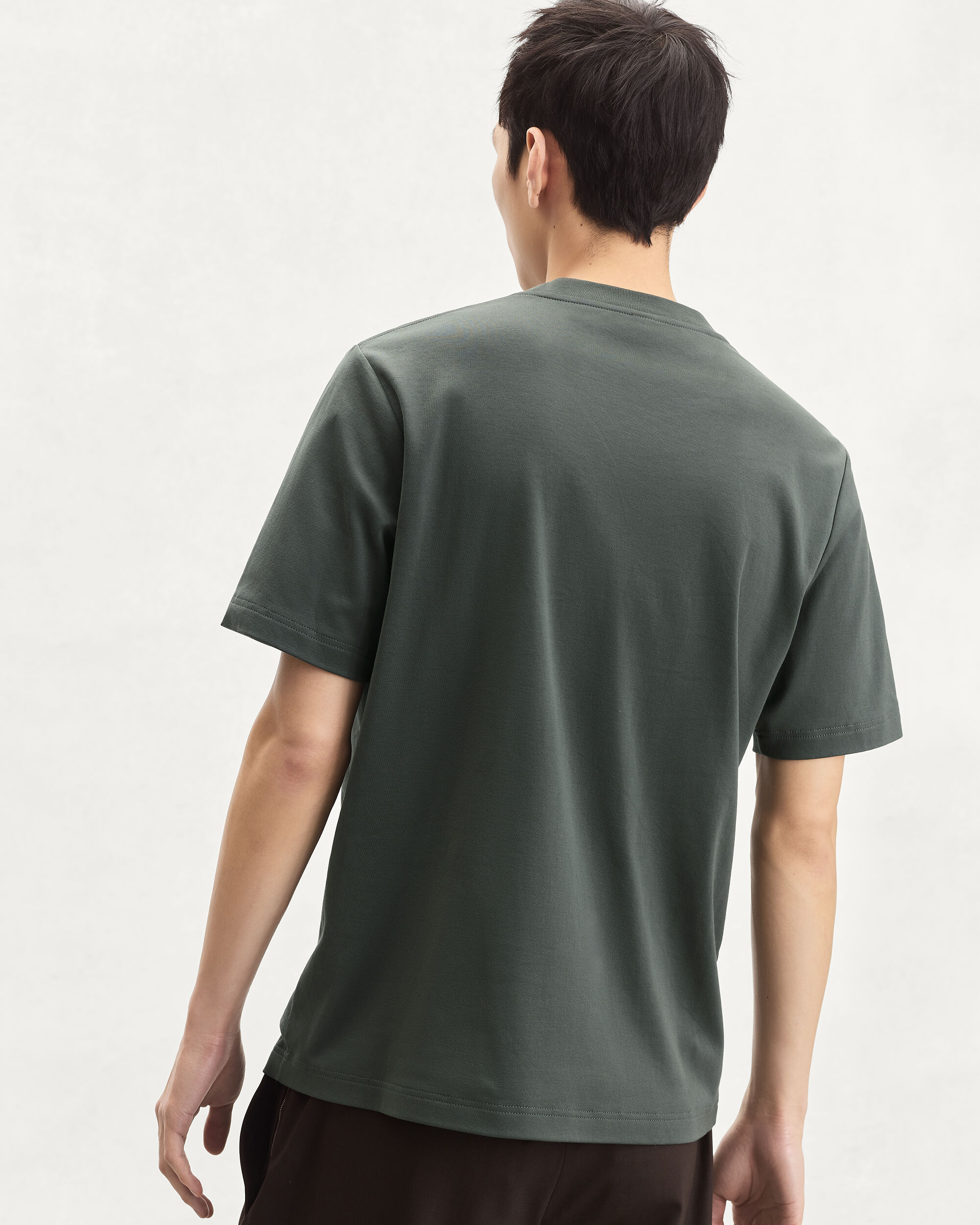 美品✨Berluti レザー ディテールポケットTシャツ カットソー 本革 黒 レザーディテール ポケット Tシャツ | ベルルッティ JP