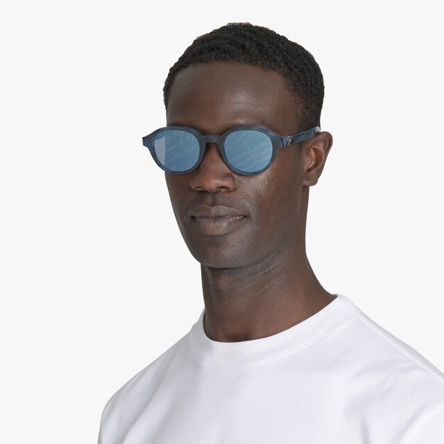 Eclipse Acetate Sunglasses, DEEP ROTHKO+AZURE BLUE, hi-res 4