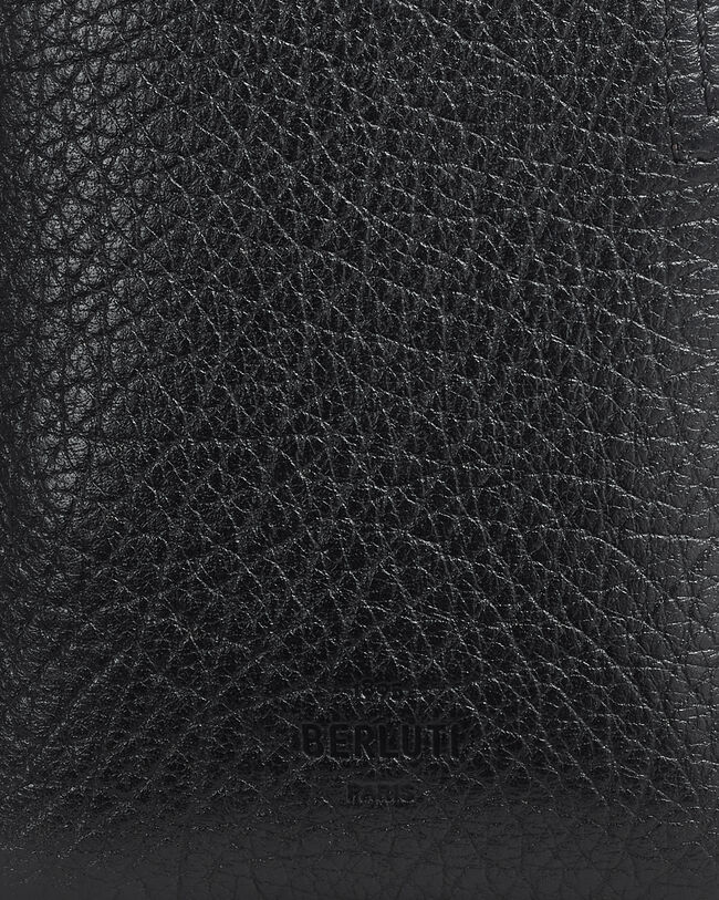 Pochette Zipp&eacute;e Neck Pouch, Deep Black, hi-res