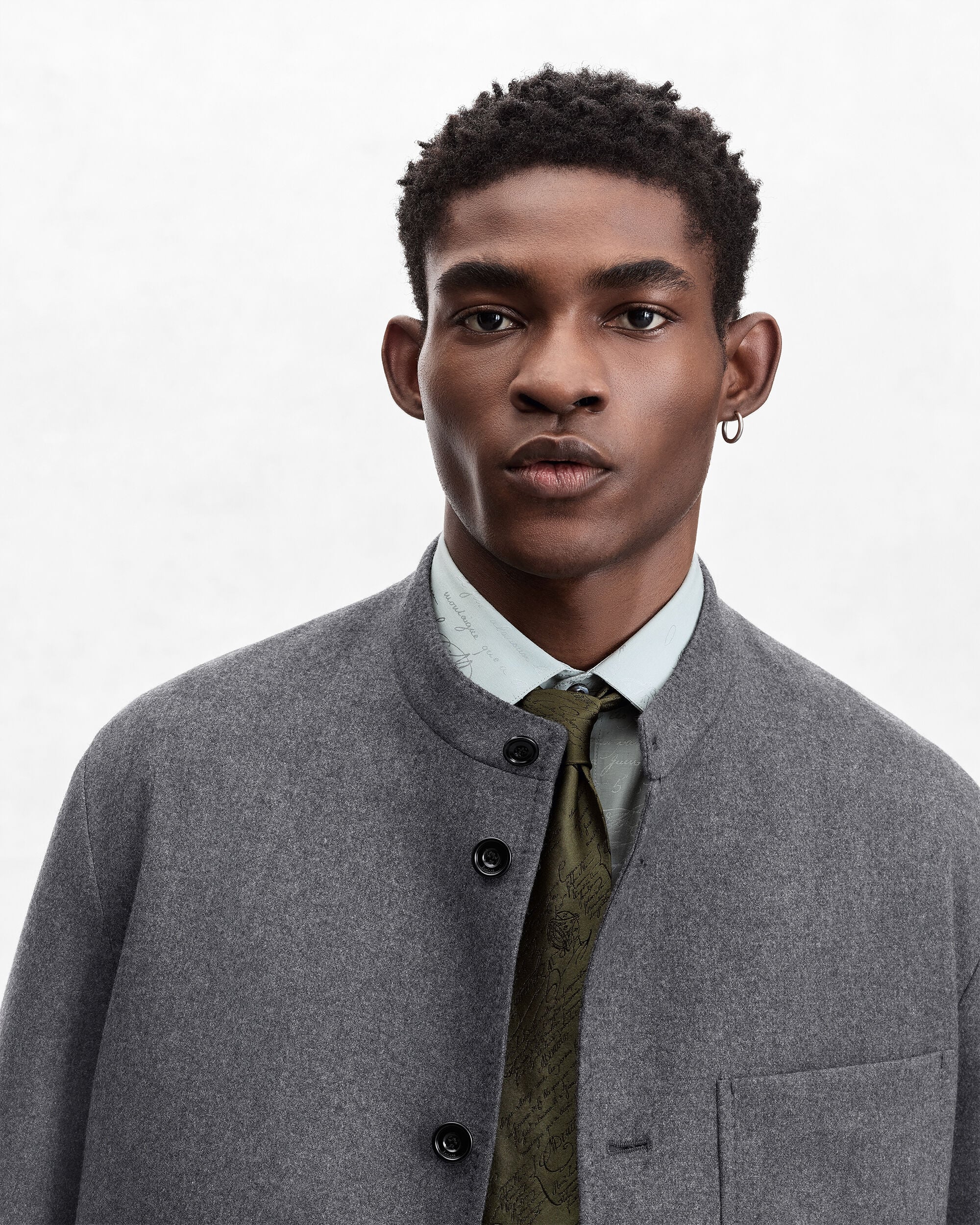 Veste Foresti&egrave;re Cachemire Strech L&eacute;g&egrave;re, Anthracite, hi-res