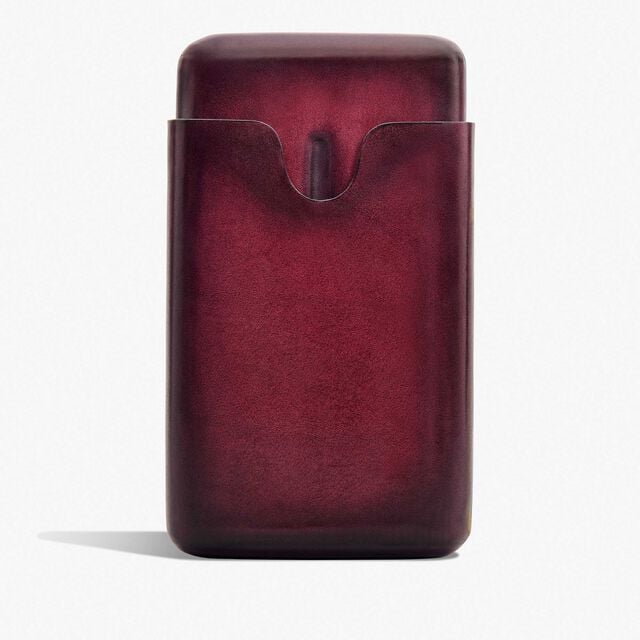 Leather Four-Cigar Case, SAINT EMILION TRI, hi-res 2