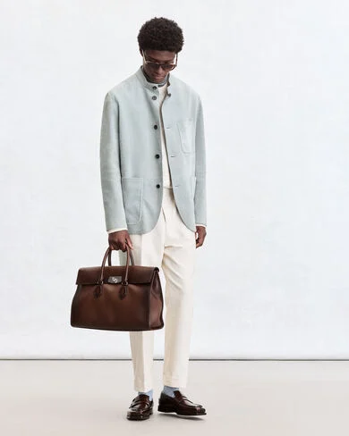 E'Mio Briefcase, Soft Brown, hi-res