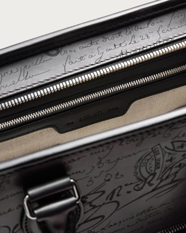 Un Jour Mini Briefcase, Nero Grigio, hi-res