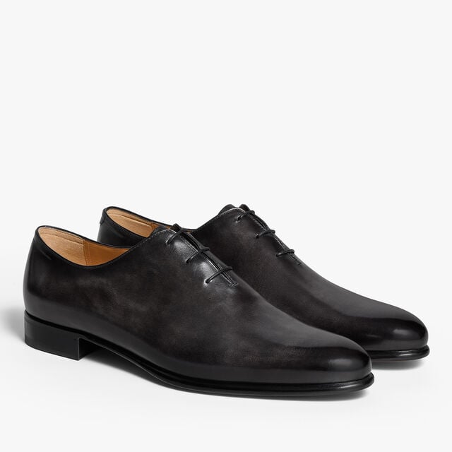 Alessandro Galet Leather Oxford, NERO GRIGIO, hi-res 4