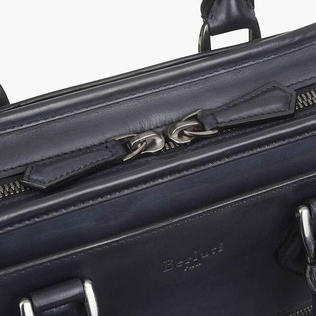 Un Jour Mini Calf Leather Briefcase Berluti Un Jour Mini Calf Leather Briefcase Nero Hi Res