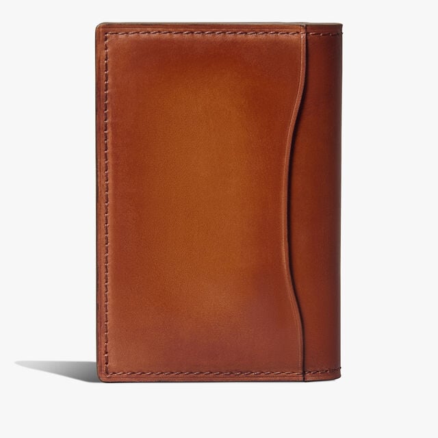 Jagua Leather Card Holder, ARANCIO VERMIGLIO, hi-res 2