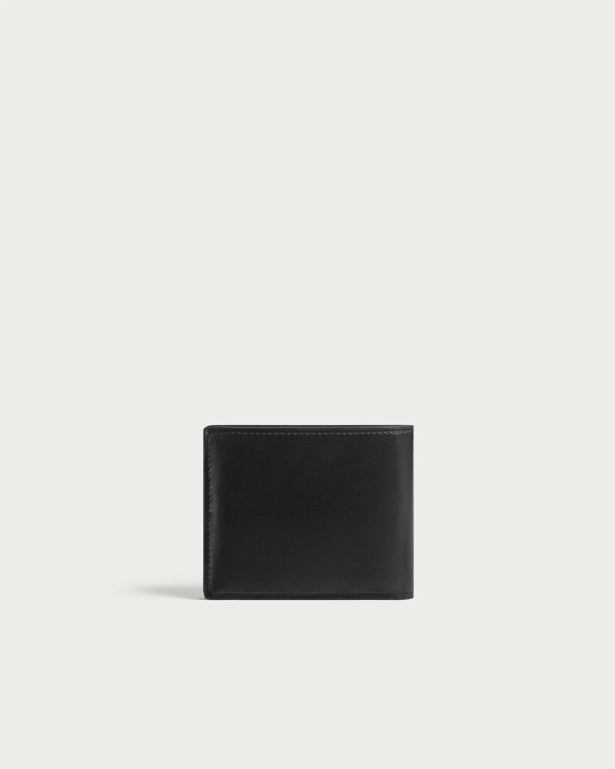 Makore Slim Compact Wallet, Black, hi-res