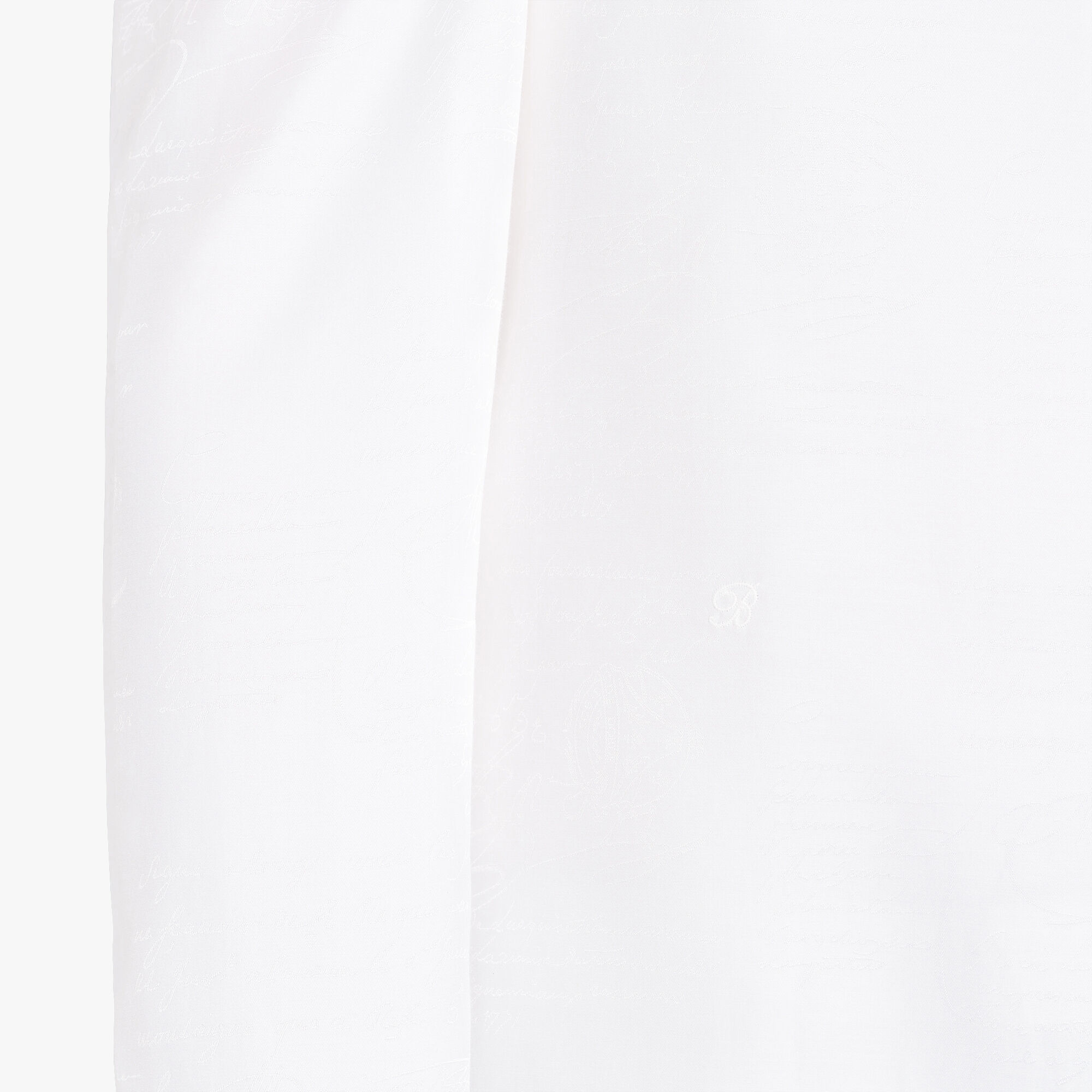 【Berluti】刺繍スクリット Tシャツ BLANC OPTIQUE 送料関税込 スクリット刺繍 Tシャツ | ベルルッティ JP
