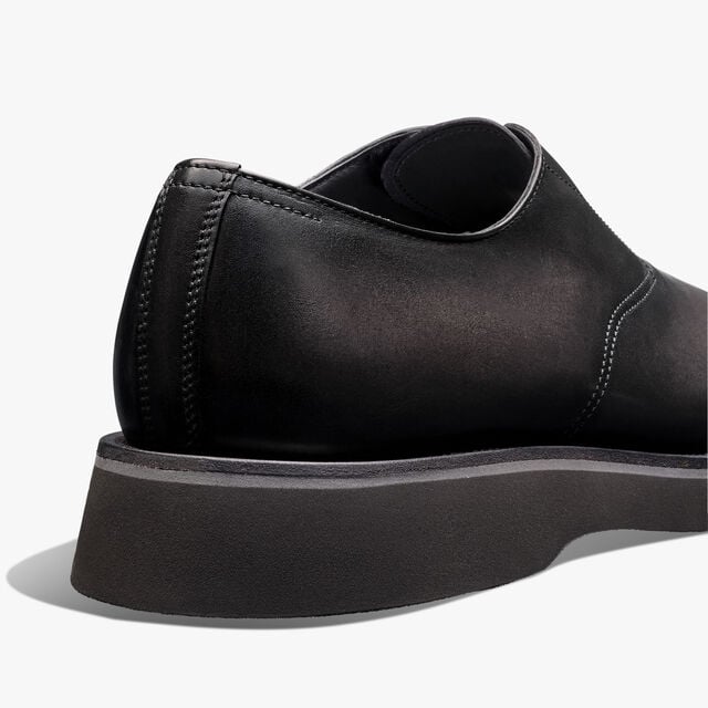 Alessio Leather Oxford, NERO GRIGIO, hi-res 5