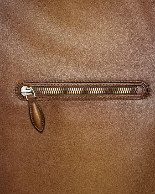 Leather Patina Un Jour Biker, Jungle Brown, hi-res