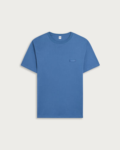 レザーディテール Tシャツ, Helvetia Blue, hi-res