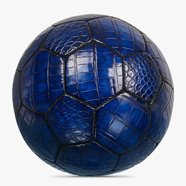 alligator leather soccer ball berluti