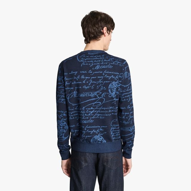 Scritto Crewneck, COLD NIGHT BLUE, hi-res 3