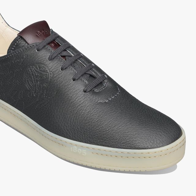 Sneaker Eden En Cuir Scritto, MYSTERIOUS GREY, hi-res 6