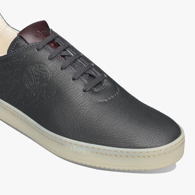 Eden Scritto Leather Sneaker, MYSTERIOUS GREY, hi-res 6