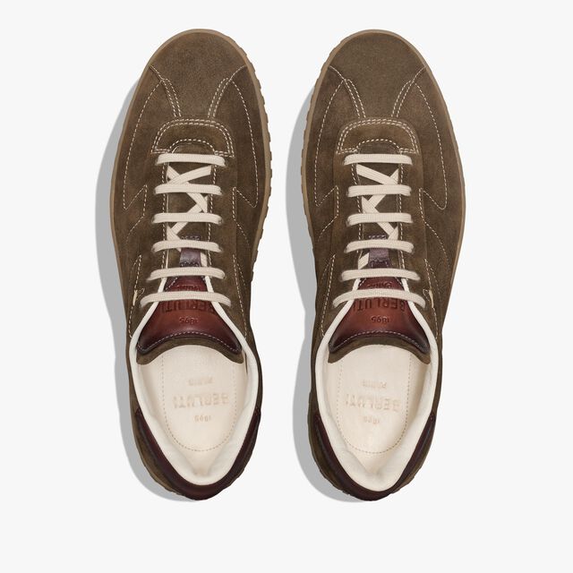 Trainer Suede Sneaker, KAKI, hi-res 2