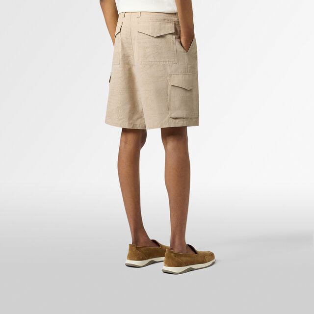 Scritto Cargo Shorts, NATURAL BEIGE, hi-res 3